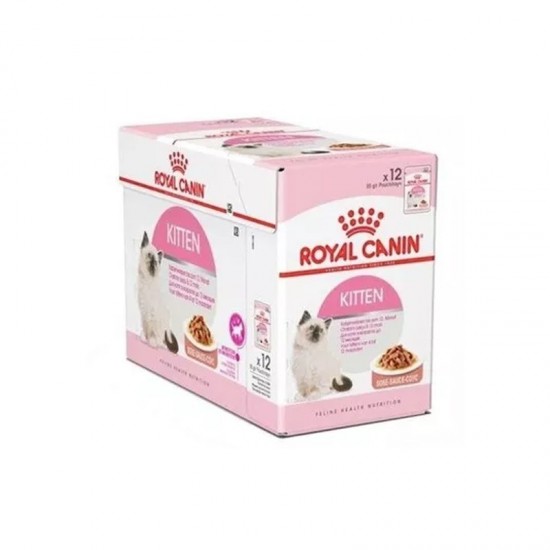 Royal Canin Alimento Húmedo para Gato Kitten  Pouch 85gr x 12u