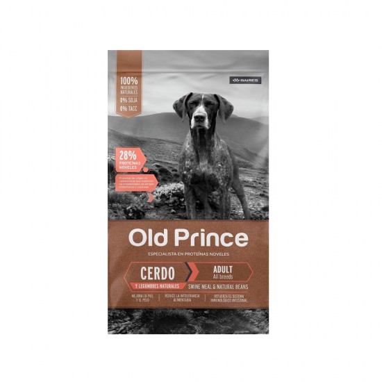 Old Prince Novel Cerdo y Legumbres Naturales Adulto