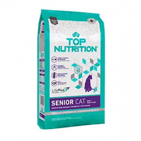 Top Nutrition Gatos Senior x 400 grs