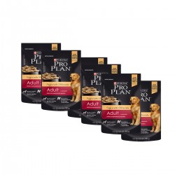 Purina Pro Plan Adulto Pollo en Salsa Pouch Caja x 15 u. 100 grs c/u