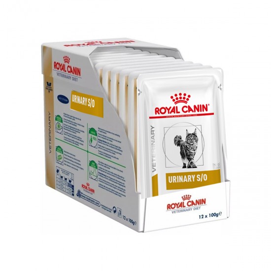 Royal Canin Urinary Cat Pouch (12x100gr) X CAJA