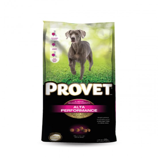 Provet Alta Performance Perro Adulto Medianos y Grandes x 20 kg