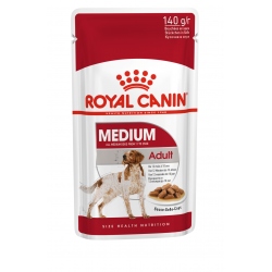 Royal Canin Alimento Húmedo para Perro Medium Adulto  Pouch 140gr x 10u