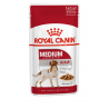 Royal Canin Alimento Húmedo para Perro Medium Adulto  Pouch 140gr x 10u