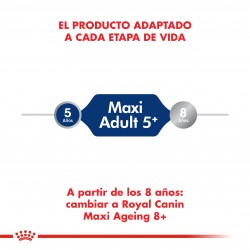 Royal Canin Alimento Seco para Perro Maxi Adulto 5+  15 kg