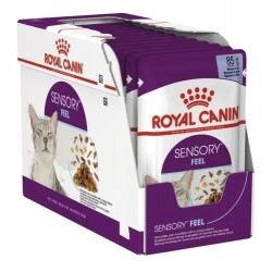 Royal Canin Alimento Húmedo para Gato Sensory  Fell Feline  Caja (15 x 85 grs)