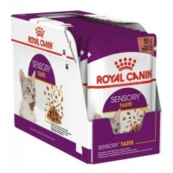 Royal Canin Alimento Húmedo para Gato Sensory  taste Feline  Caja (15 x 85 grs)