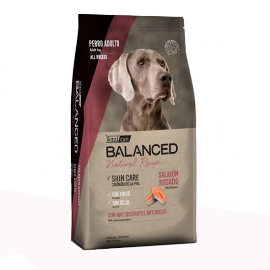 Balanced Perro Adulto Natural Recipe Salmón Rosado