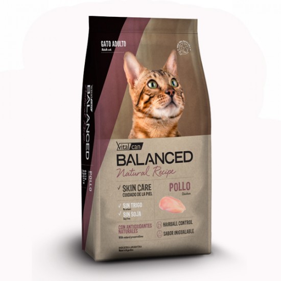 Balanced Gato Adulto Natural Recipe Pollo