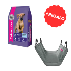 Eukanuba Alimento para Perro Puppy Large Breed 15kg  + REGALO