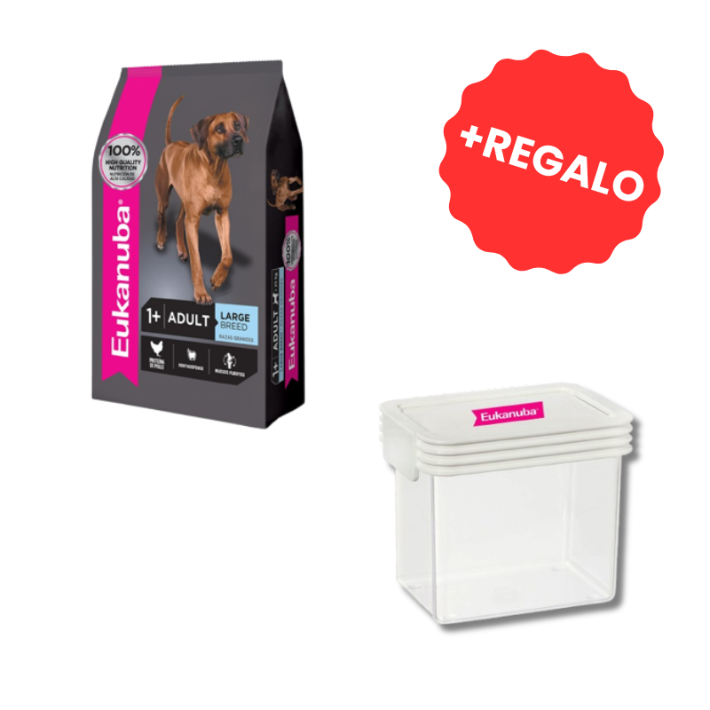 Eukanuba Alimento para Perro Adulto Large Breed 15kg + REGALO