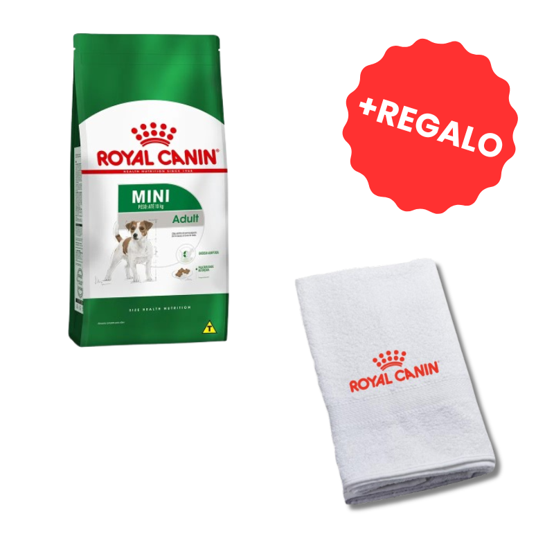 Royal Canin Alimento Seco para Perro Mini Adulto 7,5 KG + REGALO